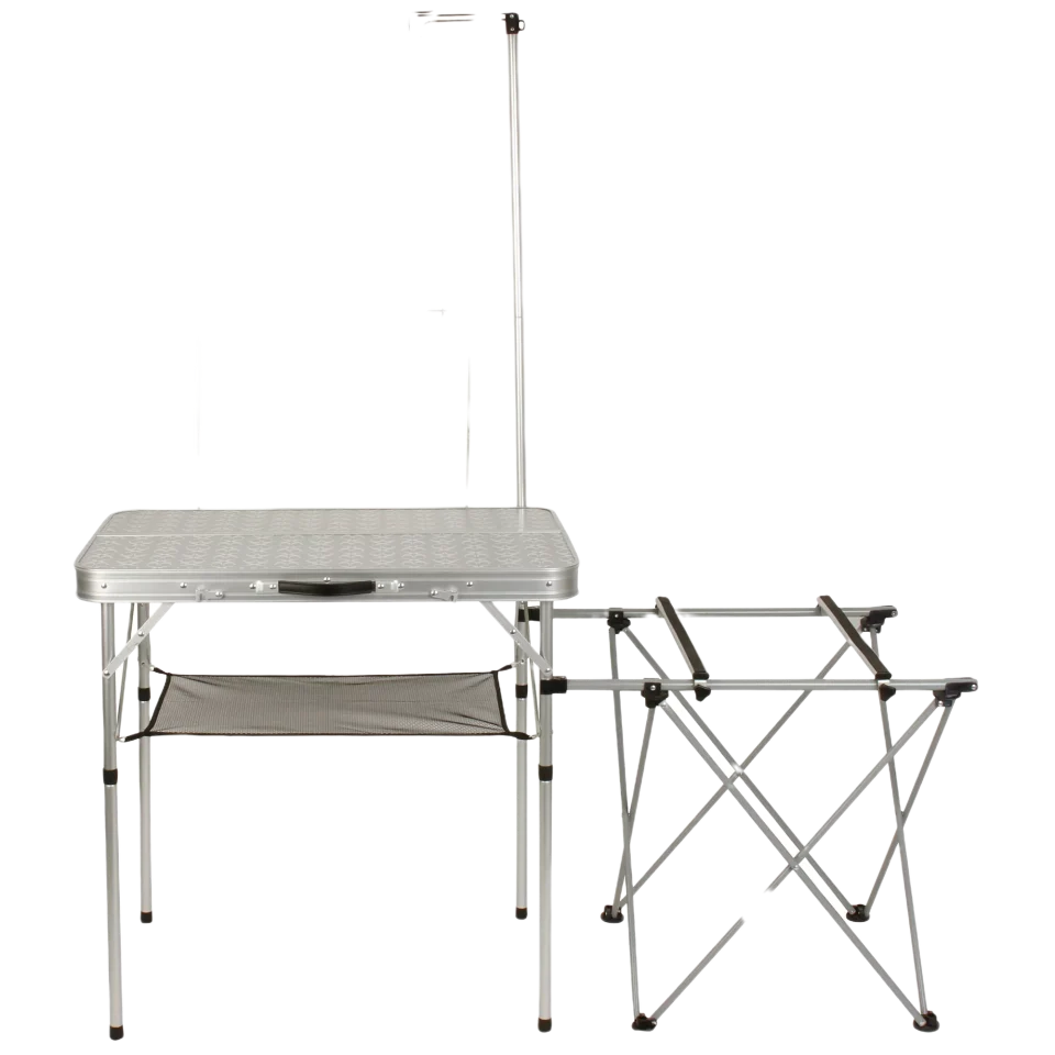 Eco-Friendly Camping Table Silver