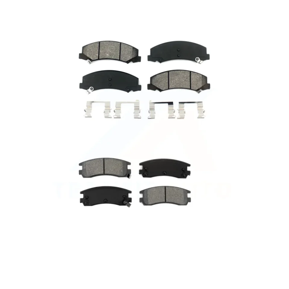 Office SIM Front Rear Semi-Metallic Brake Pads Kit for Car Chevrolet Impala Buick LaCrosse Monte Carlo Allure KSM-100537