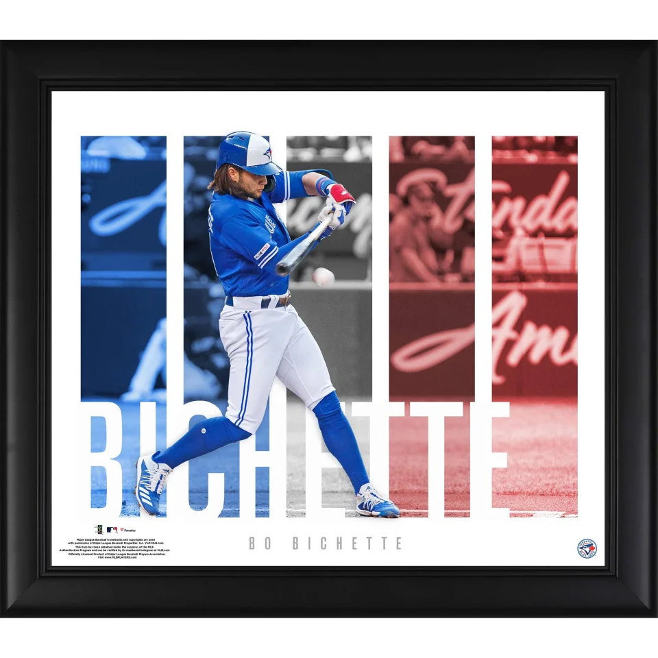 Healthy Bo Bichette Toronto Blue Jays Framed 15 x 17 Player Panel Collage