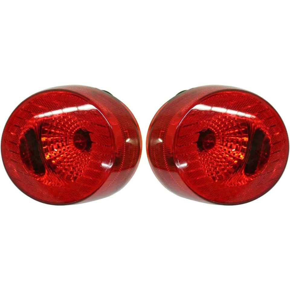 Healthy Halogen Tail Light Set For 2005-2010 Chevrolet Cobalt Outer Red w/ Bulbs 2Pcs