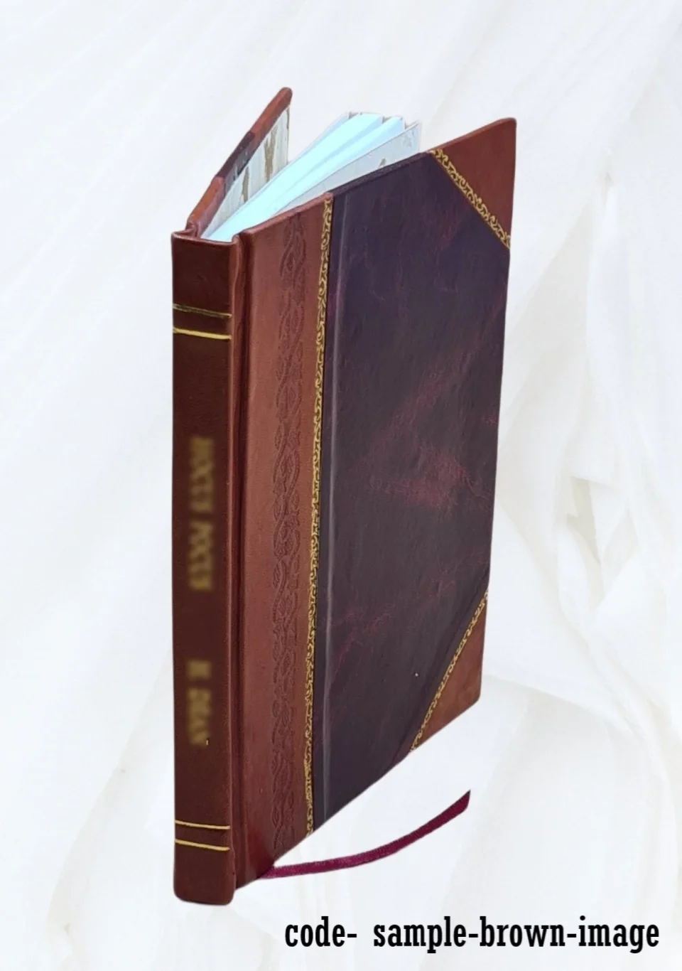 Essential Thickened Guide to Jersey, St. Helier's and the place of interest in the island. Edited by David Thomas Ansted. 1870 [Leather Bound]