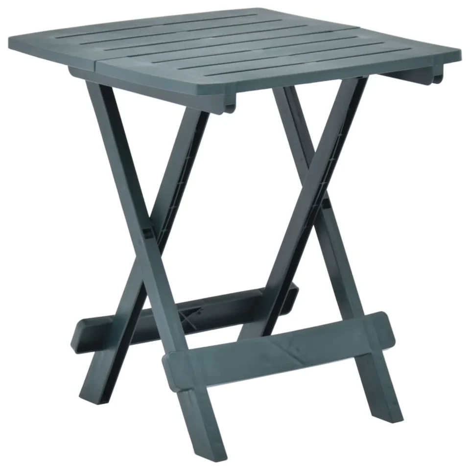 Healthy Storage Folding Garden Table Green 17.7x16.9x19.7