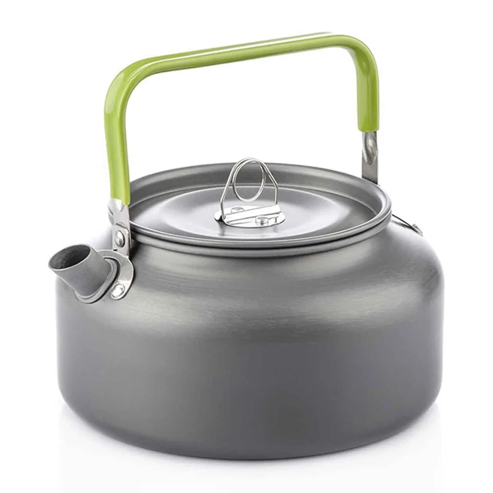 Pure Tomfoto 0.8L1.2L1.6L Outdoor Camping Kettle Aluminum Tea Kettle Coffee Pot with Carry Bag
