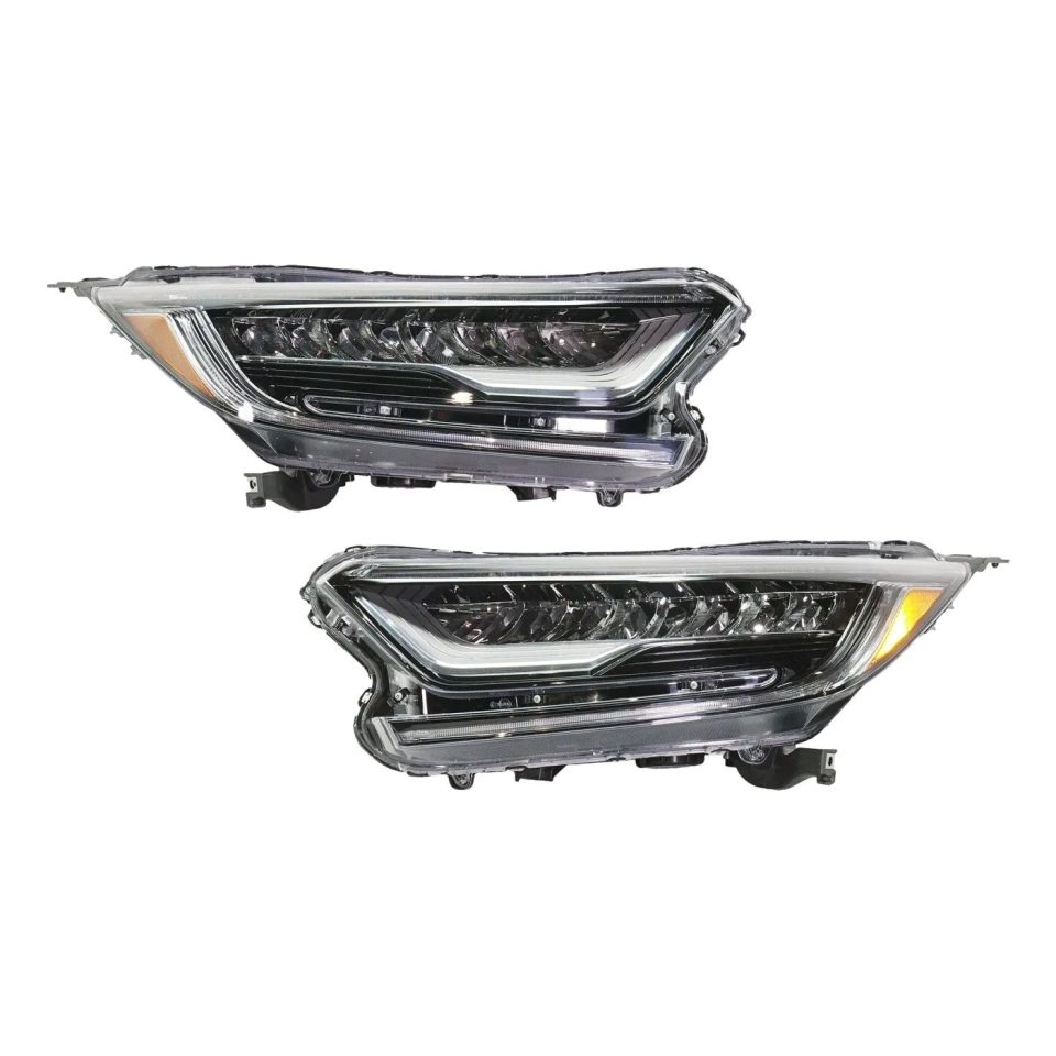 Core Headlight Set For 2017-2019 Honda CR-V Driver and Passenger Side LED