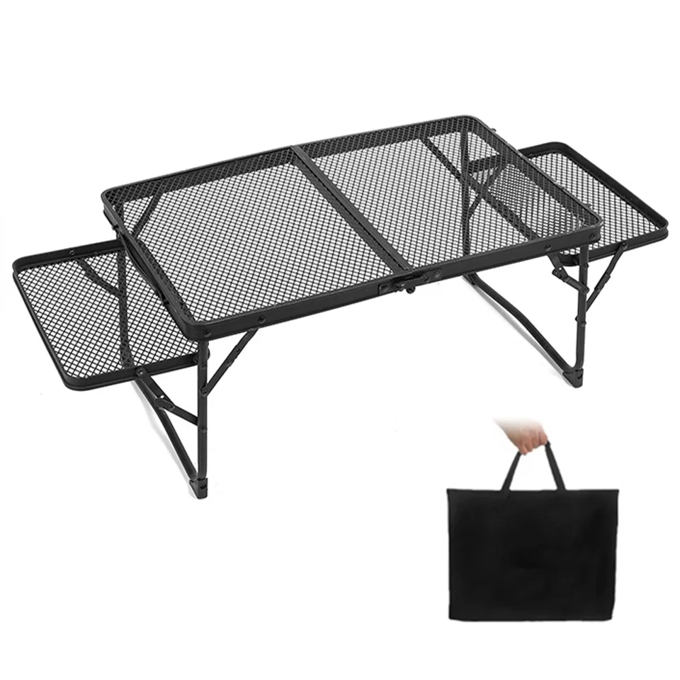 Baking Lixada Folding Camping Table Convenient Picnic Cooking Station for Food Prep