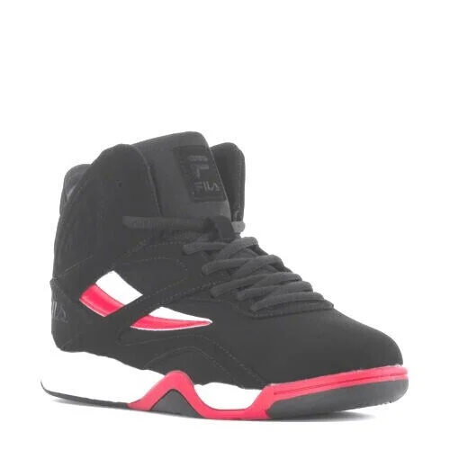 Natural Versatile FILA DEREVERSE MID SUEDE LACE-UP TRAINERS SNEAKERS MEN SHOES BLACK SIZE 12 NEW